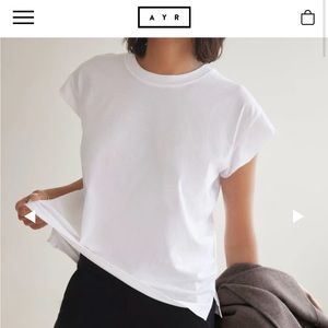 AYR The Supercool Medium White Pima Cotton